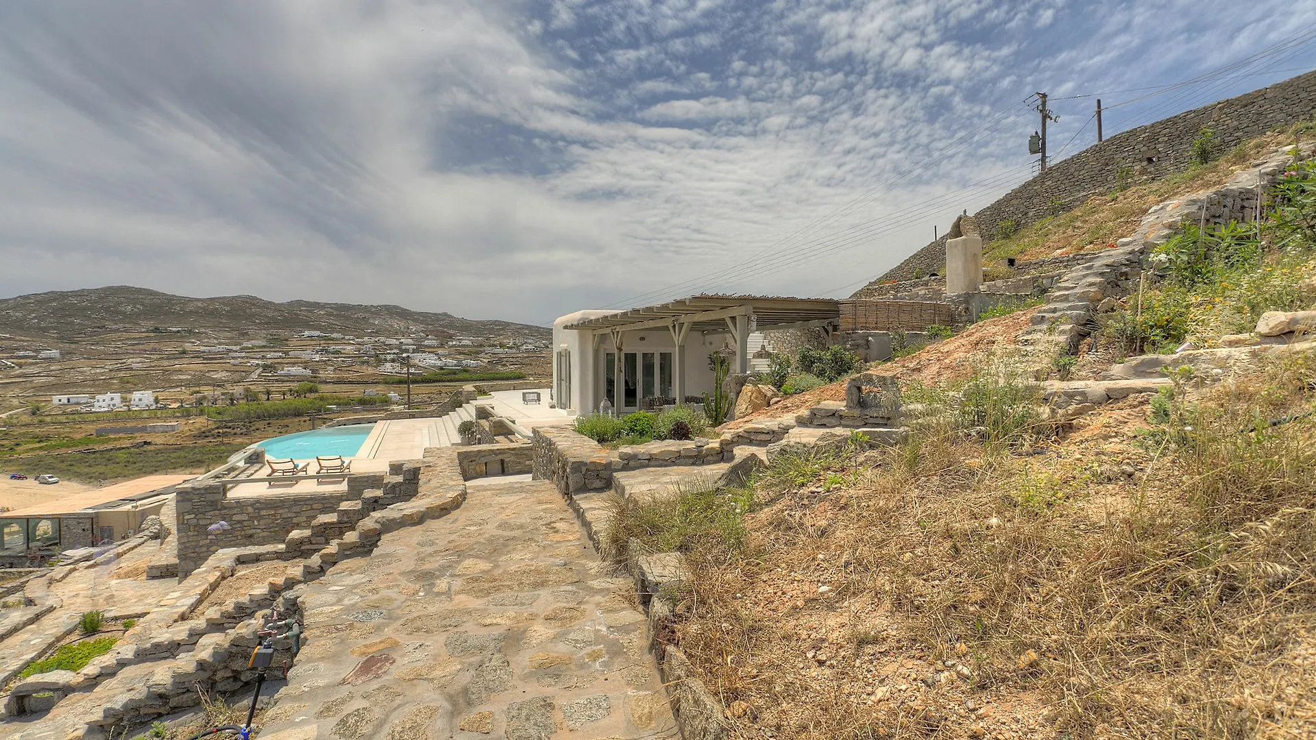 Villa Barbarossa - Elegant Beachfront Retreat With Heated Pool & Outdoor Gym Ftelia   Ftelia (Mykonos)