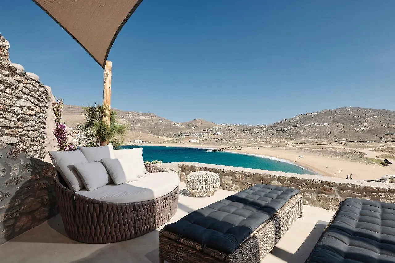 Villa Barbarossa - Elegant Beachfront Retreat With Heated Pool & Outdoor Gym Grèce